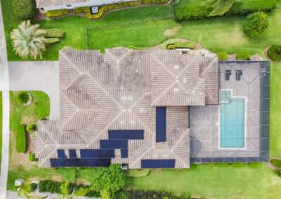 Drone Photography - Winter Garden